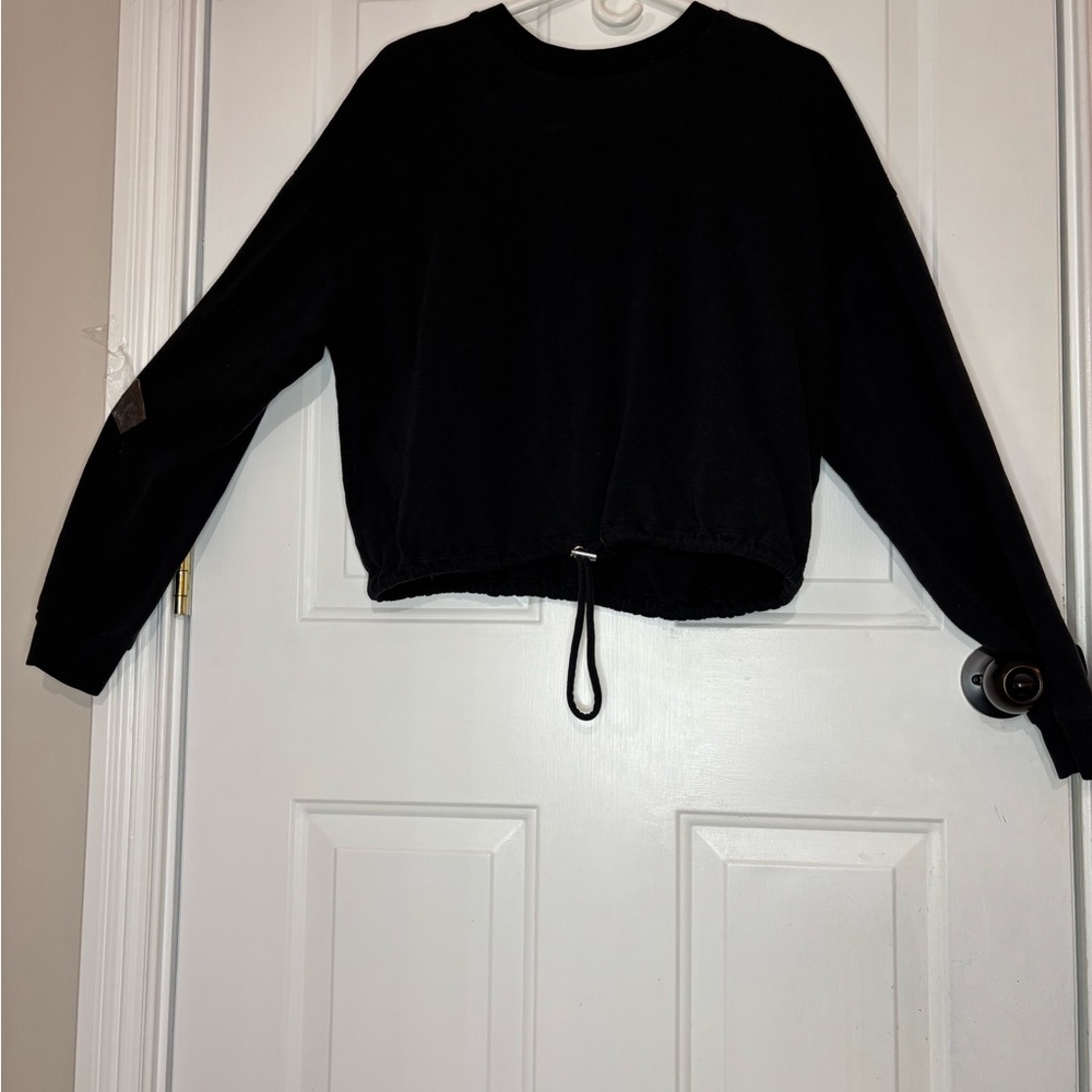 No Boundaries Black Crew Neck Sweater
